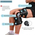 thumbnail image 3 of Knee Brace, Osteoarthritis Of The Bone On Bone Knee Support, Rheumatoid Arthritis Joint Pain And Degeneration, 3 of 5