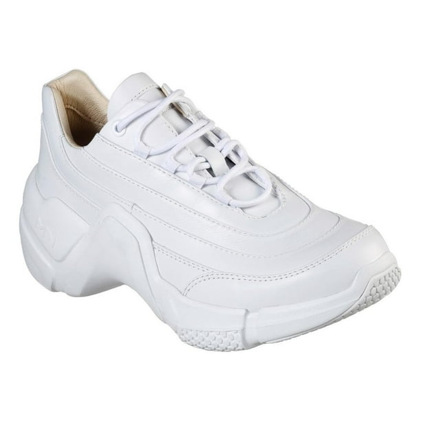 Tenis Skechers Dama Mark Nason Memory Foam 68894wht blanco Skechers  68894wht