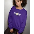 thumbnail image 2 of Yesterday Tomorrow Now! Sweatshirt Women -Image by Shutterstock, Female Medium, 2 of 4
