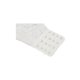 thumbnail image 5 of SOSTEN CHIC Mujeres Sujetadores de Copas Completas Transpirables Confort Encaje Floral Cobertura Completa Sin Almohadillas Con Aros 40/90 Ajuste 38B/C Blanco, 5 of 5