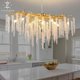 thumbnail image 2 of Modern Led Crystal Chandelier Branches for Dining Room Art Pendant Lamp Villa Hall Hanging Home Decor Lighting Fixture My Lux Decor Round, 2 of 10