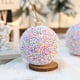 thumbnail image 4 of Adornos navideños, regalos navideños, 3 piezas de adornos navideños, adornos para árboles de 3,14 pulgadas, bombillas navideñas, adornos para adornos de árbol de Navidad, falda de árbol, decoración pa, 4 of 6