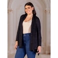 thumbnail image 2 of Plus Size Open Front High Low Cardigan, 2 of 9