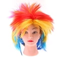 thumbnail image 3 of Peluca de Punk Rock para Adultos de 1980 Accesorio de La Peluca Del Del Partido - Multicolor Salvador Peluca cosplay del punk, 3 of 8