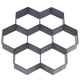 thumbnail image 2 of 3X Molde de Pavimentadora de Concreto para Fbricar DIY Piedra de Paseo de Patio Molde Reutilizable para Fabricar Patio 30 x 30 cm, 2 of 8