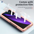 thumbnail image 6 of Allytech Compatible Samsung Galaxy Z Fold 2 Case,Camera Protection Magnetic Hinge Protection,Metal Stand ,Lightweight and Slim,More Screen and  Phone Stand Cover 5G Z Fold 2,Pink, 6 of 8