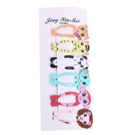 JDEFEG Women Scrunchies Girls Kids Fruit Hairclip Headwear Barrettes Set Hairpin Baby Cartoon Kids Hair Accessories 45 Scrunchies Metal D One Size