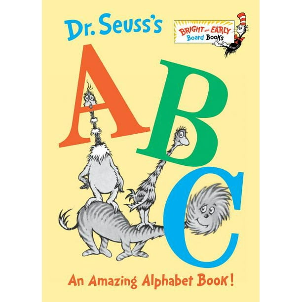 Dr Seuss S Abc An Amazing Alphabet Book Walmart Com