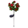 thumbnail image 2 of FXMLRLK 1 Pack Beautiful Romantic Solar Powered LED Simulation Flower Light Lamp Landscape Lighting with Stake for Outdoor Garden Yard Lawn Path Balcony Party Decoration, 2 of 7