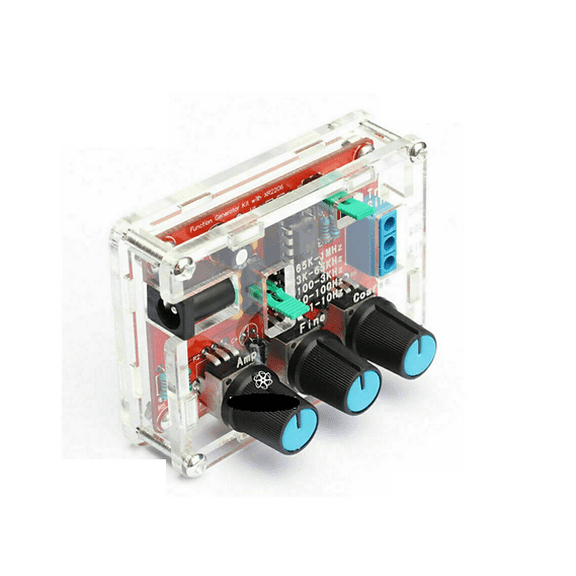 Home / Assembled XR2206 Function Signal Generator Sine 1HZ-1MHZ + Acrylic Case E106 Assembled XR2206 Function Signal Generator Sine 1HZ-1MHZ + Acrylic Case