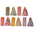 thumbnail image 1 of Bangcool Pinces à Cheveux Floral 10PCS Triangle Rectangle Cheveux Barrettes Accessoires de Cheveux, 1 of 10