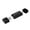 Black, variant on USB Card Reader 2 in 1 Port Fast Data Transfer for MacBs Smartphones Multiple Device TF Memory Cards