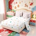 thumbnail image 3 of Manfei Winter Holiday 7-Piece Twin Bedding,Cute Xmas Christmas Elk Bedding Comforter Set,Xmas Reversible, 3 of 7