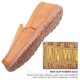 thumbnail image 3 of Pantuflas mocasín Lulex para hombre, para interior y exterior, de felpa, beige, talla 10 M, 3 of 6