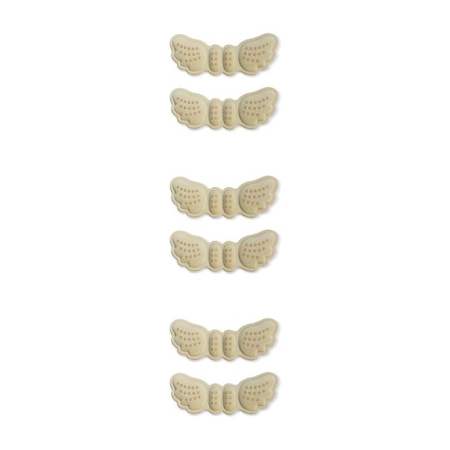 Minnieouse Pegatina para el talón del pie, accesorios para cojines, plantillas antidesgaste, adhesivo transpirable, almohadillas para el cuidado Type1 NO1