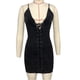 thumbnail image 4 of Vestido Vestido halter de verano para mujer, vestido tipo túnica de verano sin mangas, traje diario para chica picante Cgtredaw Negro T M para Mujer, 4 of 8