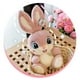 thumbnail image 2 of Rabbit Stuffed Plush Toys, Cute Rabbit Throw Pillow Rabbit Animal Plushies, Ideal Christmas Birthday Valentines Soft Stuffed Toy Gifts for Kids and Adults, 2 of 4