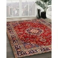 thumbnail image 3 of Ahgly Company Machine Washable Indoor Rectangle Traditional Orange Salmon Pink Area Rugs, 2' x 5', 3 of 7