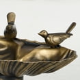 thumbnail image 3 of Glavbiku Vintage Bird Bath with Flower Planter Base,Birdbath,Bird Feeder Bowl for Yard,32"H Bronze, 3 of 10