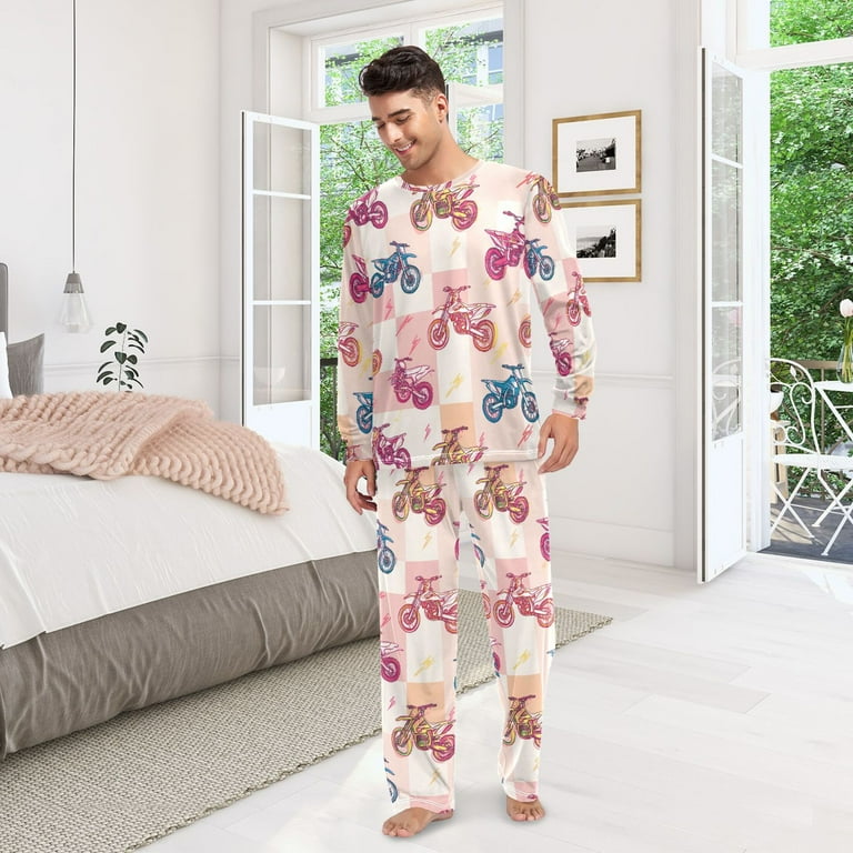 Matching Pajamas for Couples Motocross His and Hers Pajamas Sets