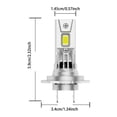 thumbnail image 3 of BotaniNest Automotive Lighting For Vehicles – Of Headlights With High Brightness LED Performance For H7 Style Replacement Easy Installation And Efficient Heat Management, 3 of 6
