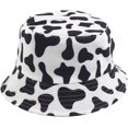 thumbnail image 2 of CoCopeaunts Black White Bucket Hat Reversible Men Fisherman Hat Summer Sun Protection Packable Basin Hat for Adults Teens, 2 of 8