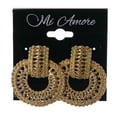 thumbnail image 2 of Gold-Tone Metal Drop-Dangle-Earrings #LQE2582, 2 of 2