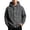 W007-Dark Gray, variant on Mens Knitted Sweater Tops Hooded/Hoodless Sweater Cardigan Fall Winter Jumpers for Men W001-Grey Size L