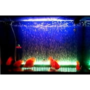 Fish Tank Light LED Aquarium Light,Waterproof Colorful Changing Lamp,Adjustable Strong Adsorption,Great Decor for Fish Tank