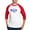 Red/White, variant on CafePress - School Pride T Shirt – Wear Your Spirit! - Cotton Baseball Jersey, 3/4 Raglan Sleeve Shirt
