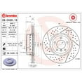 thumbnail image 2 of Brembo 11-13 BMW 135i Front Premium OE Equivalent Rotor, 2 of 2