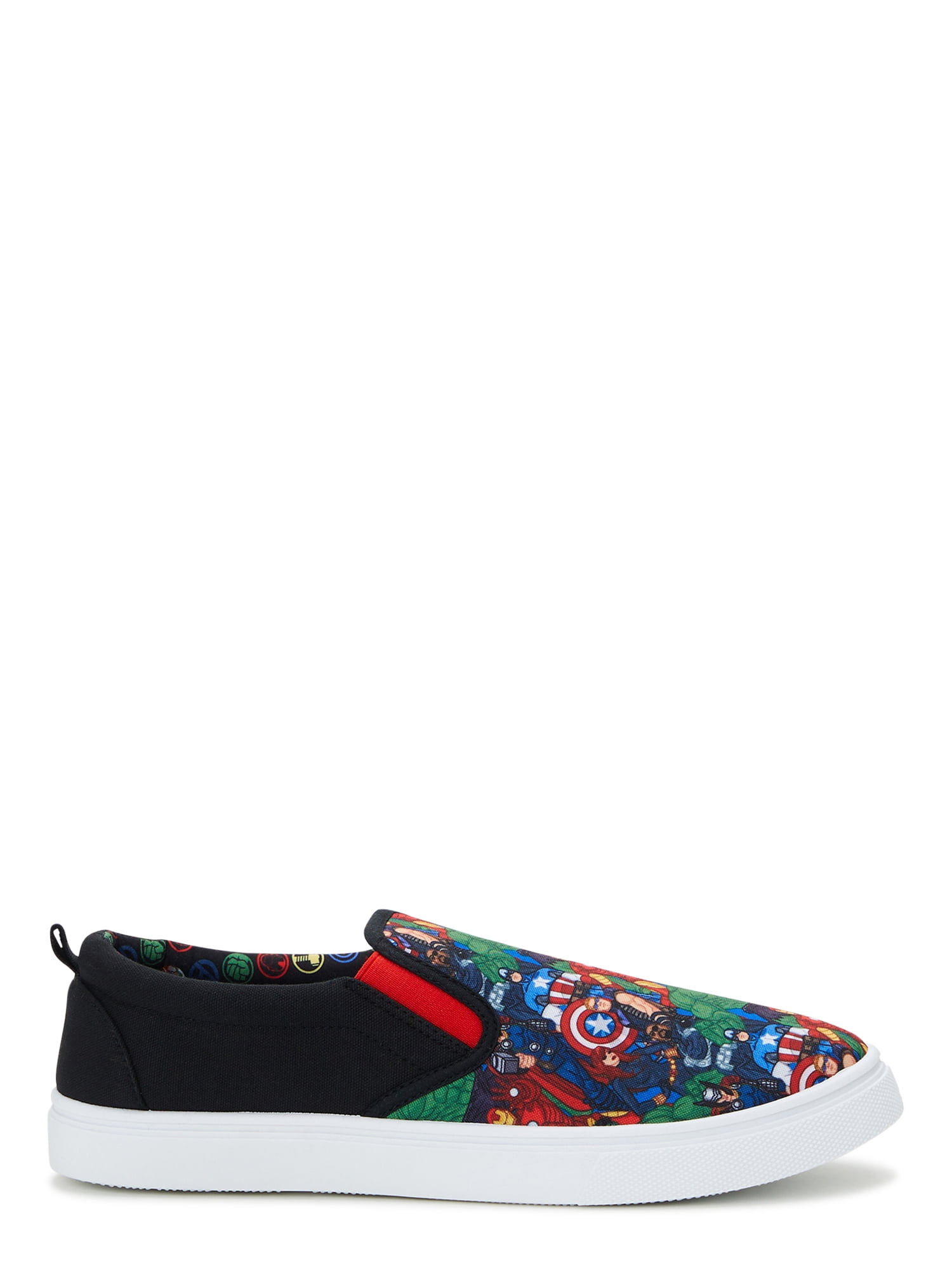 marvel slip ons