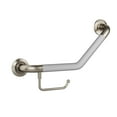 thumbnail image 2 of ErgoAngleBar Ergonomic Soft Grip 32mm Diameter ADA Compliant 500 lb Weight Capacity Brushed Stainless Steel, 2 of 5
