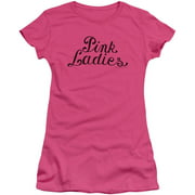 Juniors: Grease- Pink Ladies Logo Juniors Slim T-Shirt Size XXL