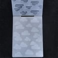 thumbnail image 4 of LEEYNEER [Embossed Cloud Folder for Crafts] Cloud Background Plastic Embossed Folder  Used for Card Making Scrapbooks and Other Paper Crafts, 4 of 4