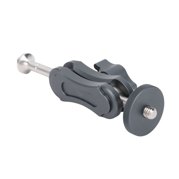 Brazo Articulado De Doble Cabeza Esférica, De Bloqueo Seguro Liviano Ajuste Flexible Robusto Cámara Antideslizante Brazo Articulado Ajustable Para Pantallas