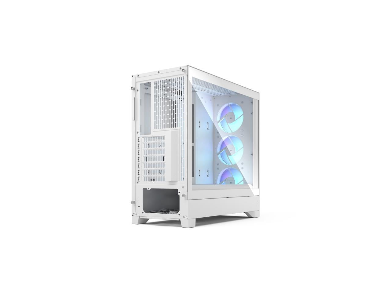 Fractal Design Pop 2 Air White RGB - Tempered Glass - Performance Airflow PC Gaming Case - Mesh Front Panel - Three 120 mm RGB Fans Included - Spacious Interior - ATX/mATX/ITX Motherboard Support
