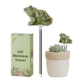 thumbnail image 1 of Frog Soil Moisture Meter Houseplant Watering Alarm Plant Water Tester Hygrometer Sensor for Planter Water Remind Warning Alert Content (Green), 1 of 6