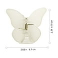 thumbnail image 3 of Cabina de garra de pelo Cierre de pelo de plástico Modelado de mariposas Caballo de pelo Barrettes, 3 of 6
