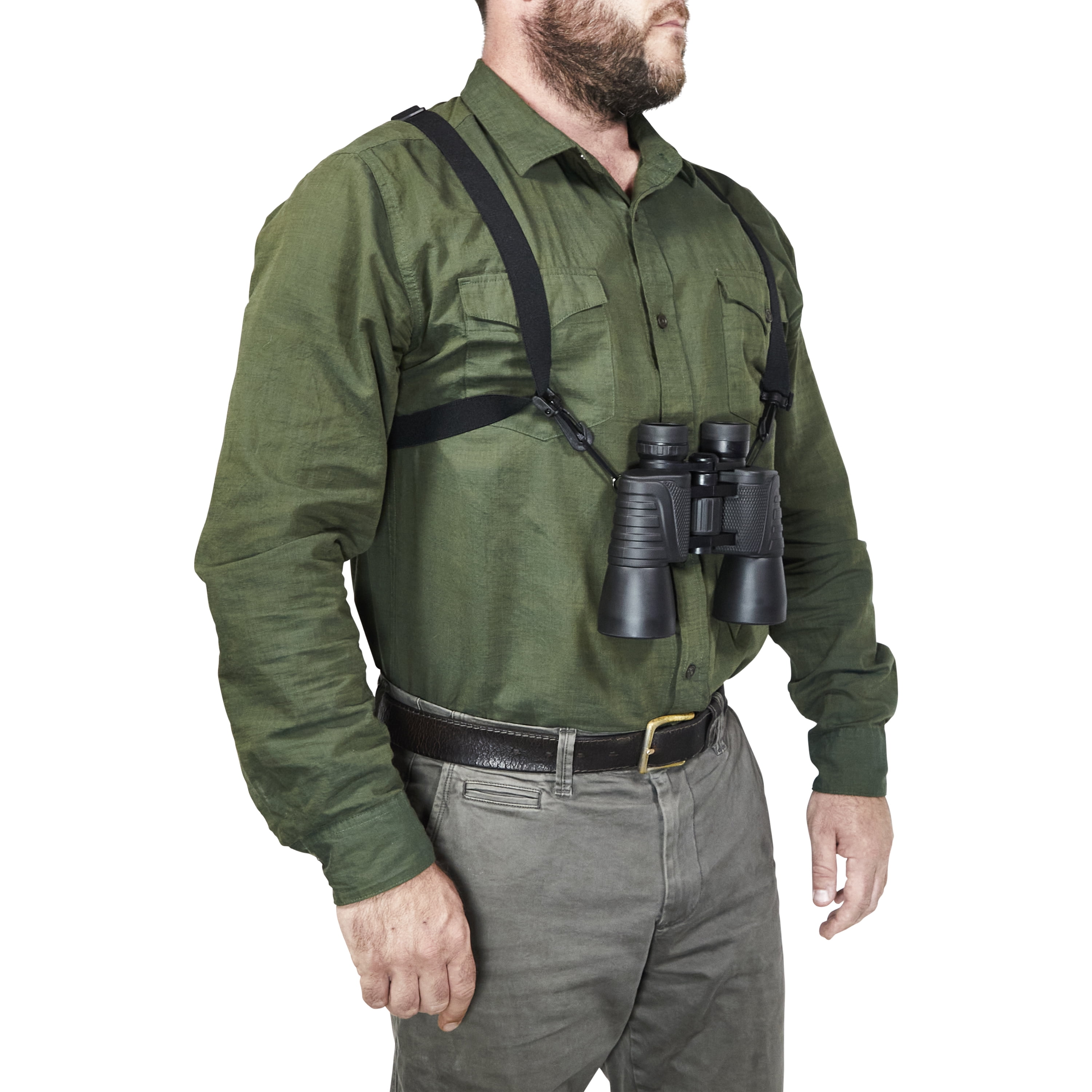 Allen Company Deluxe 4 Way Adjustable Binocular Strap Harness