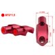 thumbnail image 5 of cilindro espejo abrazadera soporte de montaje manilr abrazadera 22 mm aleación de aluminio ajuste para r1200r 15 reempzo de rojo yotijar Montaje de abrazadera de espejo, 5 of 5