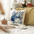 thumbnail image 5 of Sm:)e Pumpkin Fall Pillow Covers 18x18 Inch Set of 2, Cushion Covers for Sofa Seasonal Home Decor, 5 of 7