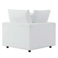 thumbnail image 6 of Lounge Sofa Corner Chair, Sunbrella, White, Fabric, Modern Contemporary, Outdoor Patio Balcony Cafe Bistro Garden Furniture Hotel Hospitality, 6 of 7