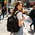 thumbnail image 6 of FEOLGEHLY Work Backpack, Laptop Backpack for Women Men, Travel Backpack, Daypack Hiking Backpack with Compartment, College Backpack, Under 5$, Large Backpack for Travel Commute (A), 6 of 9