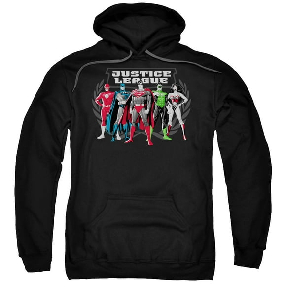 Jla - The Big Five - Pull-Over Hoodie - XXXXX-Large
