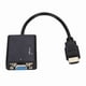 thumbnail image 5 of Cable adaptador y conversor HDMI a VGA portátil de 1080P y cable de audio de 3,5 mm con alimentación USB, 5 of 12