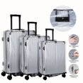 thumbnail image 2 of 18-30 Inch Suitcase PVC Cover Protector, Transparent Luggage Cover Waterproof Wheeled Suitcase Dustproof Sleeve Travel Accessory Transparent-30 inch, 2 of 6