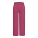 thumbnail image 4 of Pantalones capri elásticos de sarga de cintura alta y pierna ancha para mujer, vaqueros tobilleros tipo chino, 4 of 6
