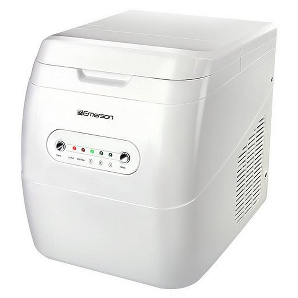 Emerson Radio Corp. Portable Ice Maker in White IM92W