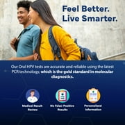 Better Life Science Oral HPV Test Kit for Women and Men At Home Oral Rinse Collection for Health Screening Simple and Private